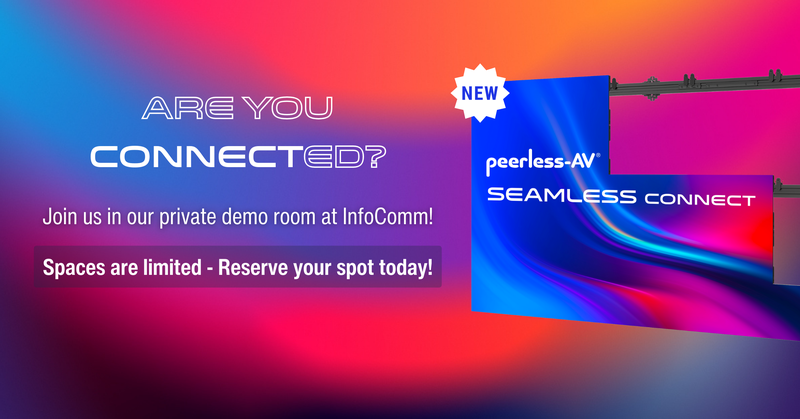 Peerless-AV Hands-On Product Trainings @ InfoComm 2025